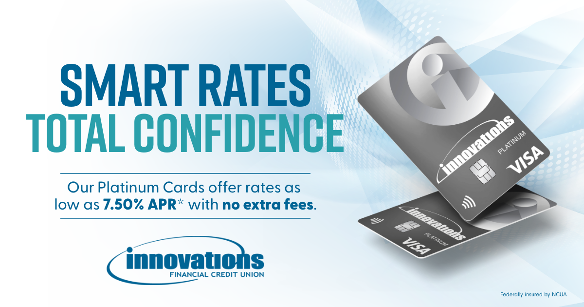 Credit union Visa campaign artwork